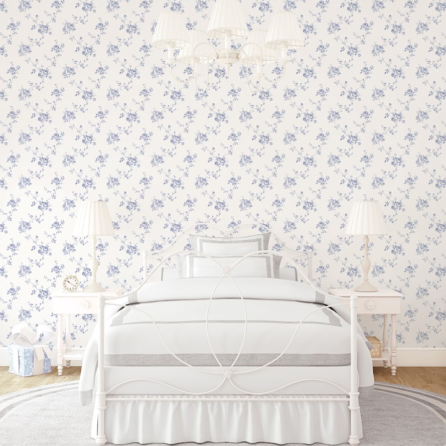 Stiltapete Blumen