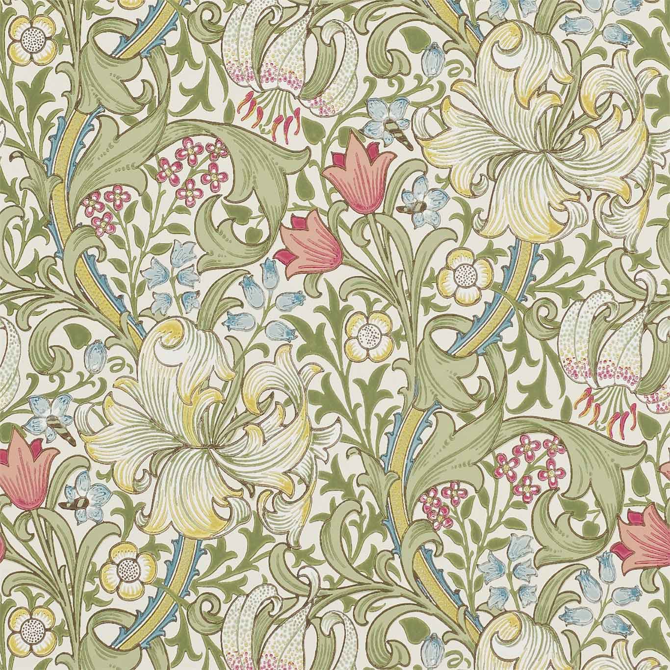 Tapeten Morris Golden Lily