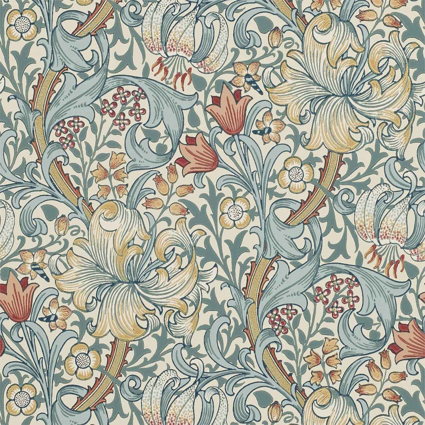 Tapeten Morris Golden Lily