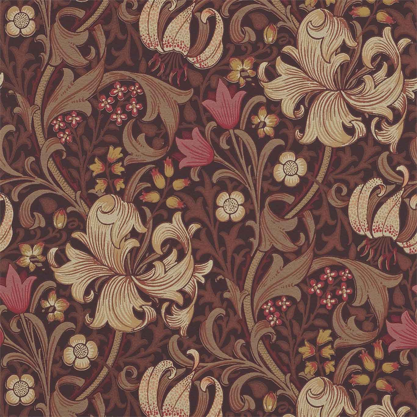 Tapeten Morris Golden Lily